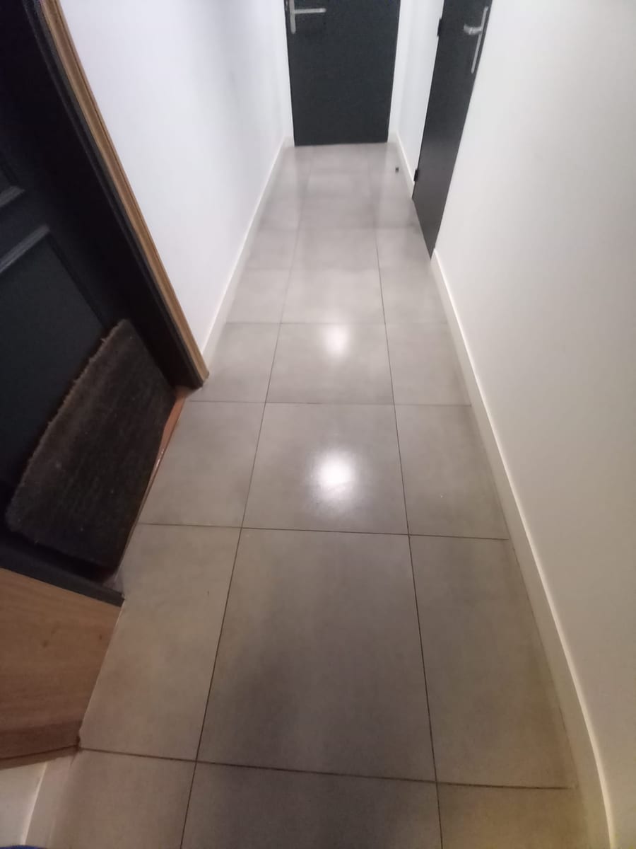 Après — Brossage mécanisé