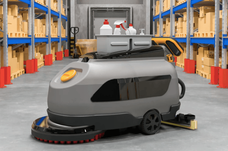 Nettoyage d'entrepôts logistiques et hangars