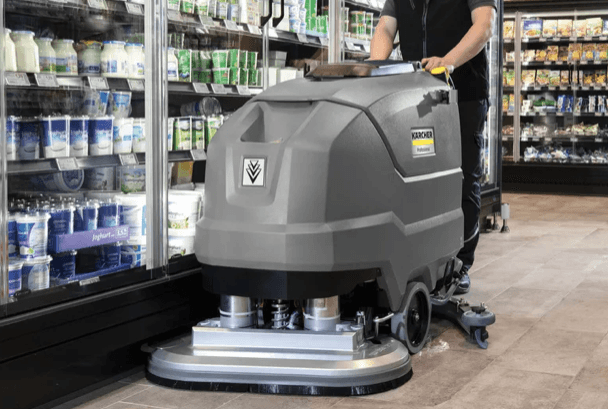 Nettoyage de magasins (distribution spécialisée)